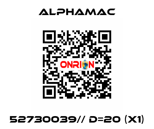 52730039// D=20 (x1) AlphaMAC