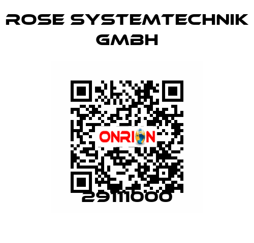 29111000 Rose Systemtechnik Gmbh