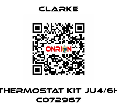 THERMOSTAT KIT JU4/6H C072967 Clarke