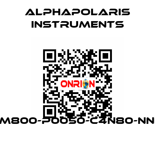 MFM800-P0050-C4N80-NNN-N Alphapolaris Instruments