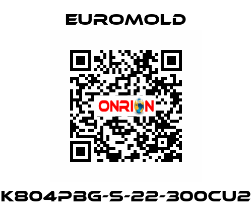 K804PBG-S-22-300CU2 EUROMOLD