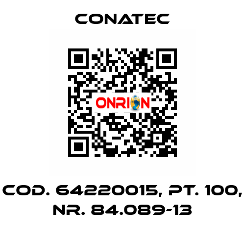 cod. 64220015, pt. 100, nr. 84.089-13 Conatec
