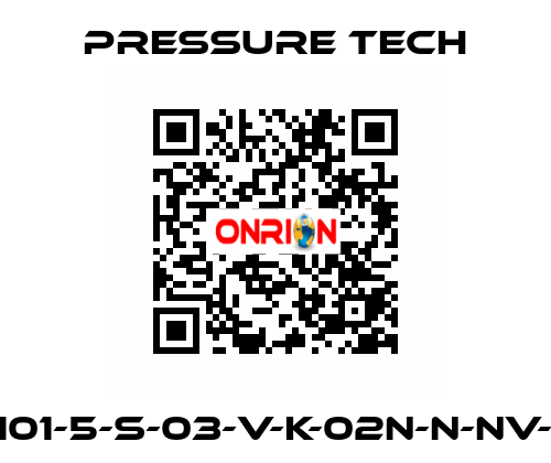 MF101-5-S-03-V-K-02N-N-NV-015 Pressure Tech