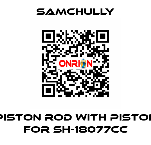 Piston rod with piston for SH-18077CC Samchully