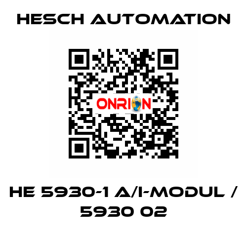 HE 5930-1 A/I-Modul / 5930 02 Hesch Automation