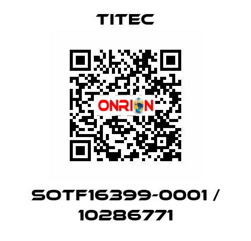 SOTF16399-0001 / 10286771 Titec