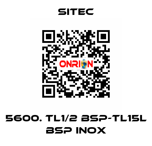 5600. TL1/2 BSP-TL15L BSP inox SITEC