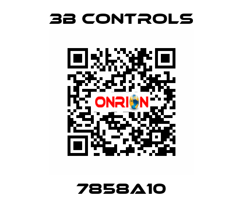7858A10 3B Controls