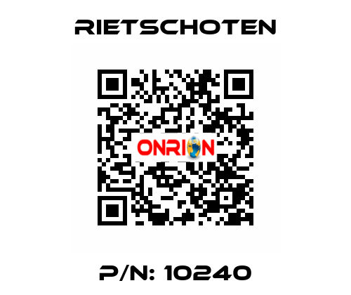 p/n: 10240 RIETSCHOTEN