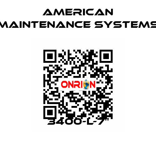 3400-L-7" American Maintenance Systems