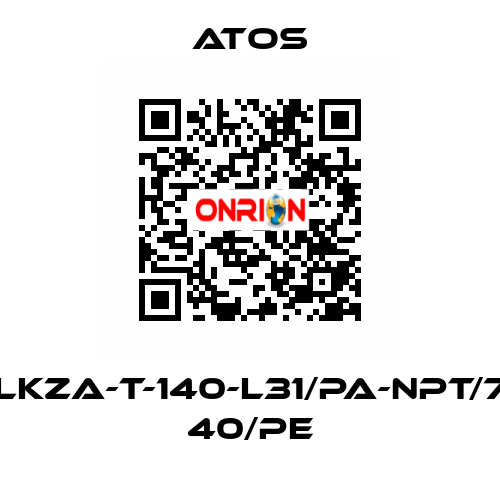 DLKZA-T-140-L31/PA-NPT/7C 40/PE Atos
