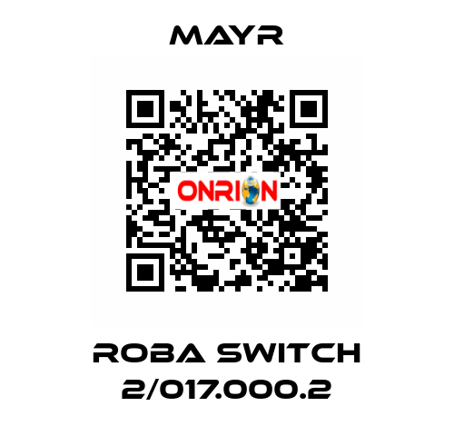 ROBA switch 2/017.000.2 Mayr