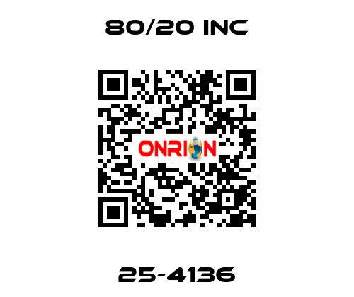 25-4136 80/20 INC