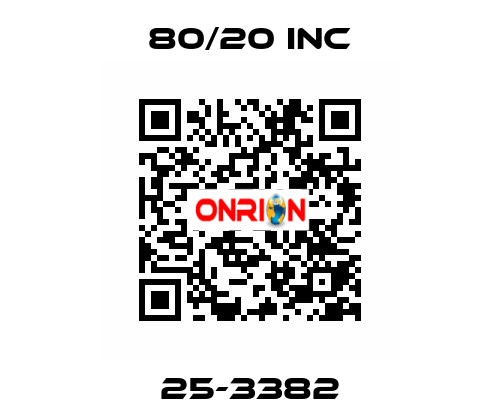 25-3382 80/20 INC