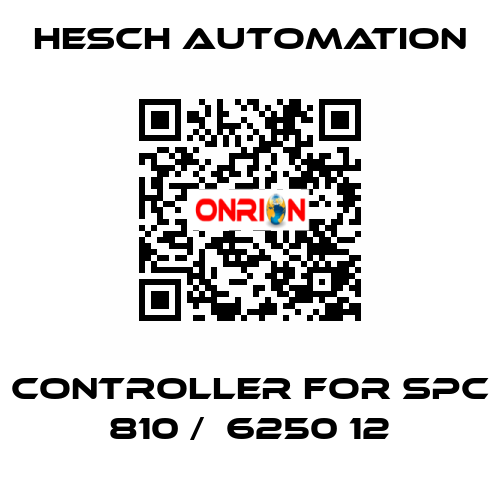 Controller for SPC 810 /  6250 12 Hesch Automation