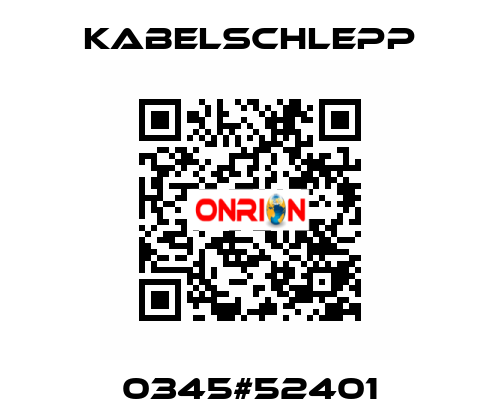 0345#52401 KabelSchlepp