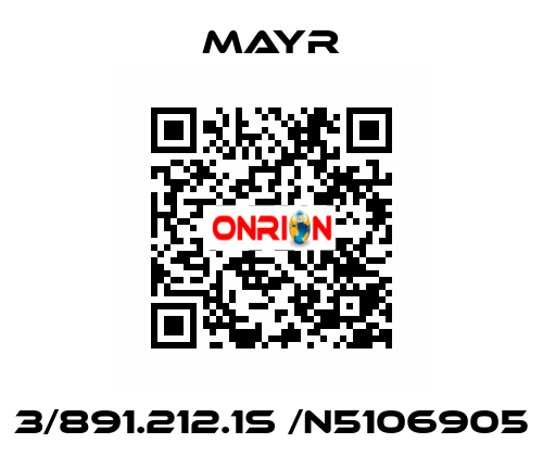 3/891.212.1S /N5106905 Mayr