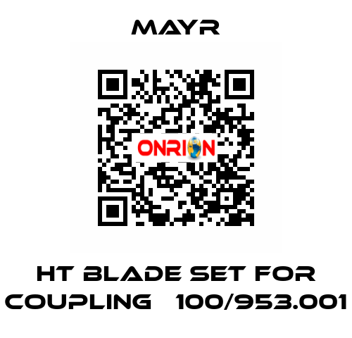 HT blade set for coupling 	100/953.001 Mayr