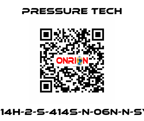 MF414H-2-S-414S-N-06N-N-SV-011 Pressure Tech