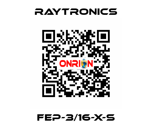 FEP-3/16-X-S Raytronics