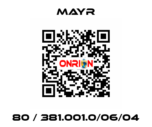 80 / 381.001.0/06/04 Mayr