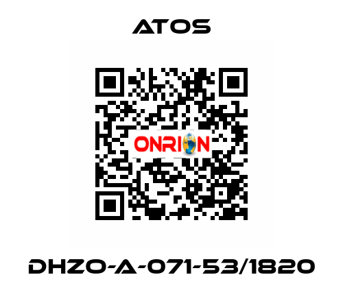 DHZO-A-071-53/1820 Atos