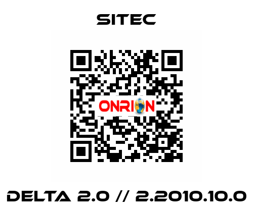 Delta 2.0 // 2.2010.10.0 SITEC