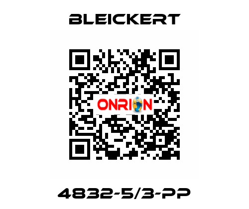 4832-5/3-PP Bleickert