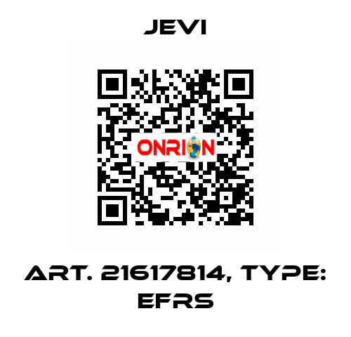 art. 21617814, type: EFRS JEVI