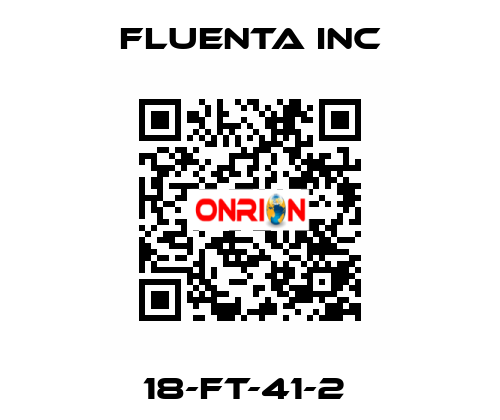 18-FT-41-2  Fluenta Inc