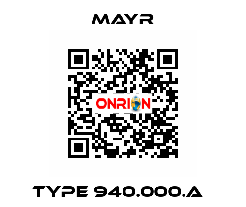 Type 940.000.A   Mayr