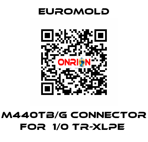 M440TB/G Connector for  1/0 TR-XLPE  EUROMOLD