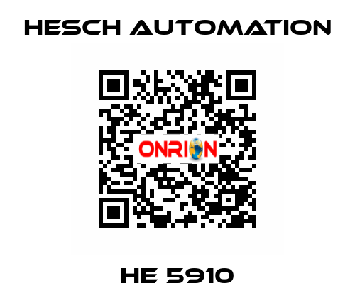 P/N: 5910 00 Type: HE 5910 Hesch