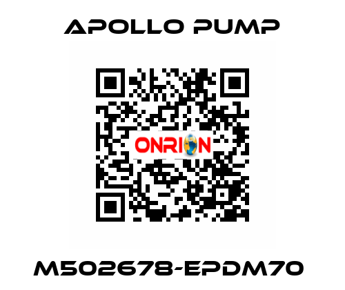 M502678-EPDM70  Apollo pump
