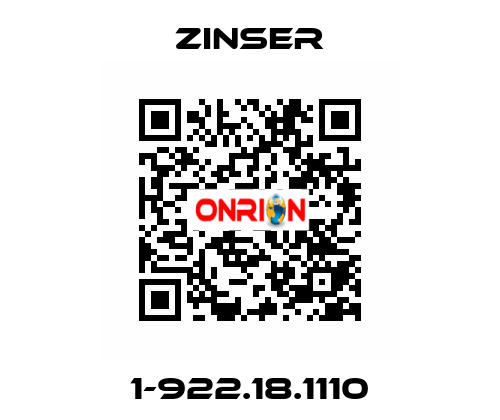1-922.18.1110 Zinser