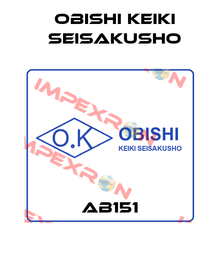 AB151 Obishi Keiki Seisakusho