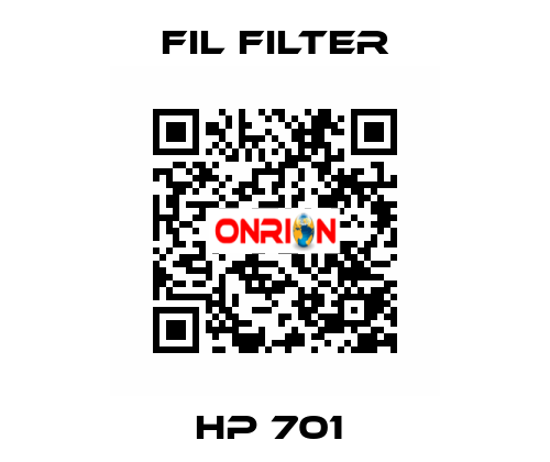 HP 701  Fil Filter