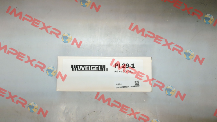 PI 29-1 / 644.0291 Weigel