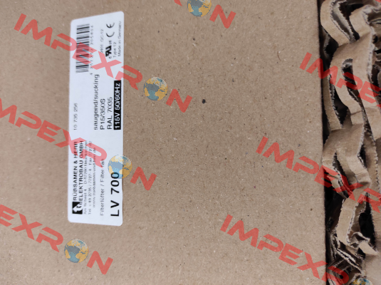 LV 700 Light gray RAL 7035 - 230V AC blowing Rübsamen & Herr