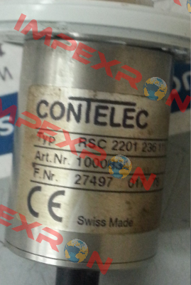 RSC2201 obsolete, replaced by VERT-X-2201-736-111-402   Contelec