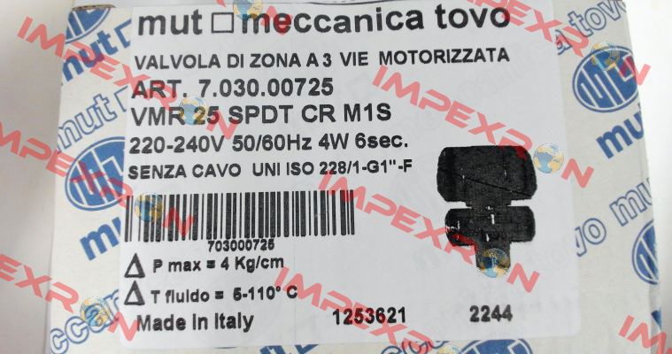 7.030.00725 Mut Meccanica Tovo SpA