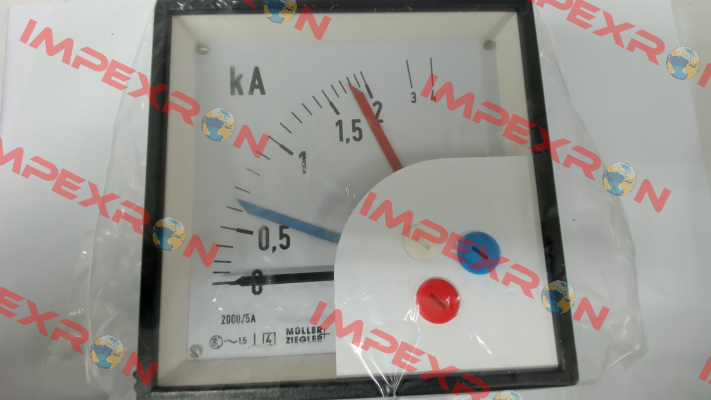 p/n: 00000331 type: WQ 96 DIN Min.-Kontakt 0-2/4 kA/5 A Müller Ziegler