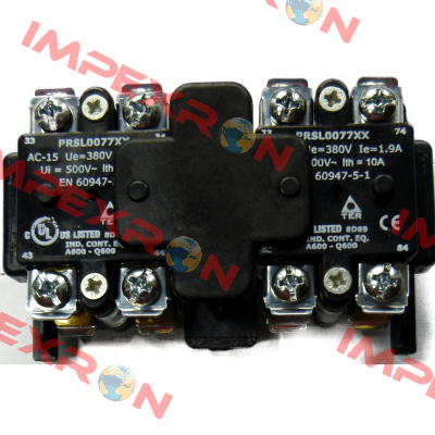 PRSL0077XX/Contact element - SPA - double - 2×(2NC+2NO) Ter Tecno Elettrica Ravasi