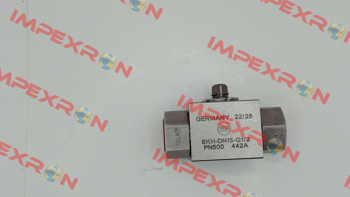 BKH- DN13 - G1/2" PN500- 442A Mha Zentgraf