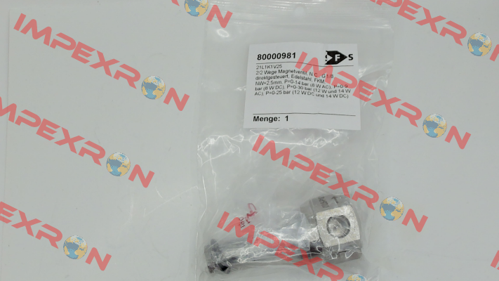 21L1K1V25 / 80000981 Ode