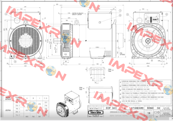 ECP34-2M/4C Mecc Alte