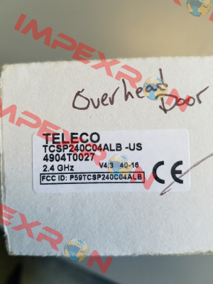 D4904T0027  TELECO Automation