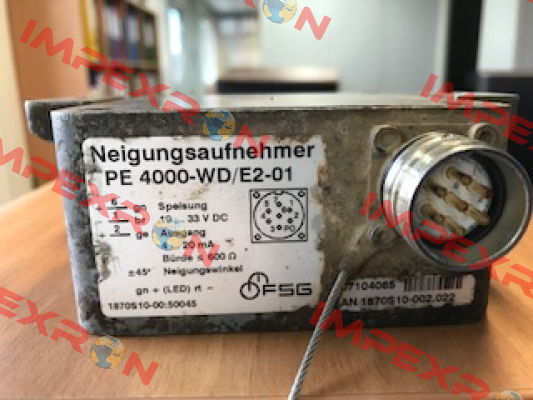 PE4000-WD/E2-01   FSG Fernsteuergeräte