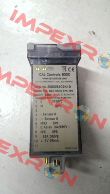 CAL 8000 / SN:80005402410 obsolete  Cal Controls