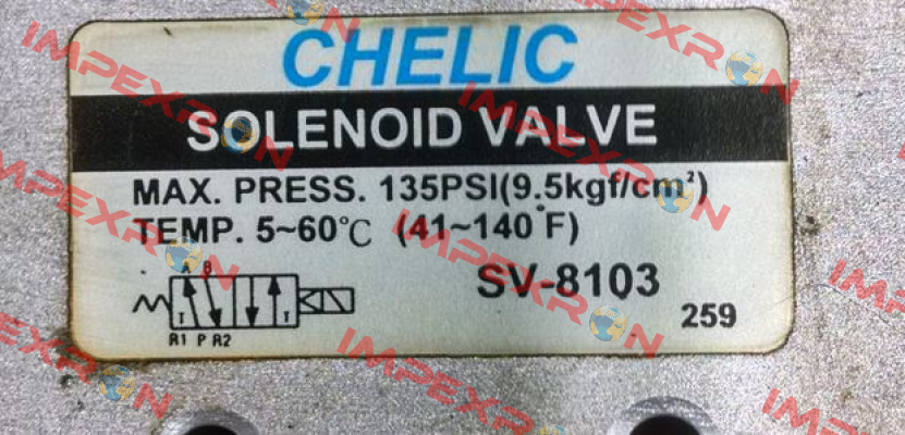 SV-8103-G-24Vdc-K Chelic